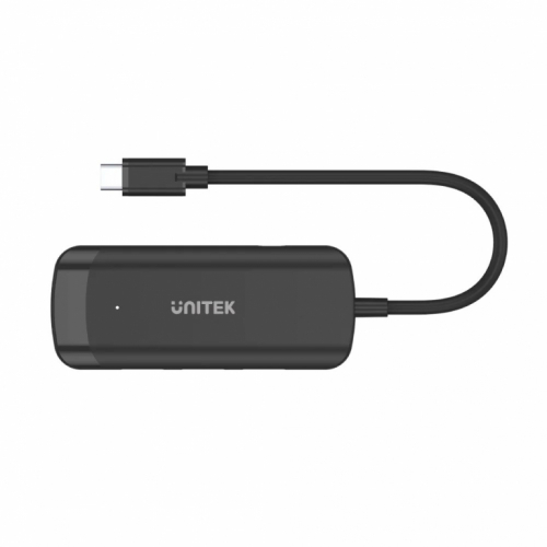 Unitek H1110B active hub USB-C, 3 X USB-A 3.1, HDMI 4K30HZ