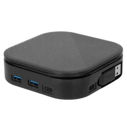 Targus | Universal DisplayLink USB-C Dual Monitor Travel Docking Station, 80W | HDMI ports quantity 2 | Ethernet LAN