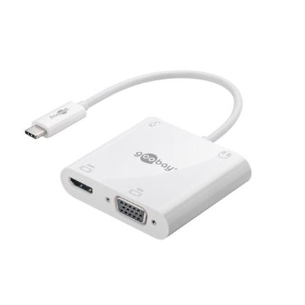 Goobay USB-C multiport adapter HDMI + VGA + PD 100 W 52418