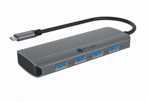 IcyBox HUB IB-DK4022a-CPD 6in1, HDMI,USB,PD