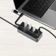 LogiLink USB3.2 Gen1 HUB, 4xUSB-A on/off switch