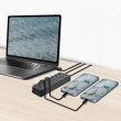 LogiLink USB3.2 Gen1 hub, 7 port on/off switch black