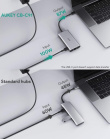 AUKEY CB-C91 aluminium USB-C Hub 8in1 RJ45 Eth