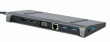 Gembird Adapter USB-C 9in1, HDMI, USB-C PD, VGA, DP, USBx3, Audio, LAN
