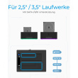 ICY BOX Dockingstation 6.4cm (2.5) & 8.9cm (3.5) SATA - USB 3.0