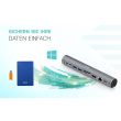 D I-TEC COOLING PAD + USB-C DOCK