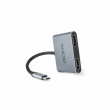 D Dicota USB-C Portable 4-in1 Docking Station 4K HDMI PD 100W