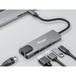 Equip Dock USB-C->HDMI.2xUSB3.0.GbE.100WPD 25cm si