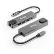 Equip Dock USB-C->HDMI.2xUSB3.0.GbE.100WPD 25cm si