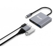 Equip Dock USB-C->HDMI.USB-A.100WPD 25cm gr