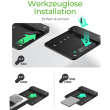 ICY BOX Dockingstation 6.4cm (2.5) & SATA & M.2 NVMe - USB 3.2