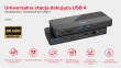 Unitek Dock station 12in1, USBC ,HDMI 2.1,USB 4; D1079A