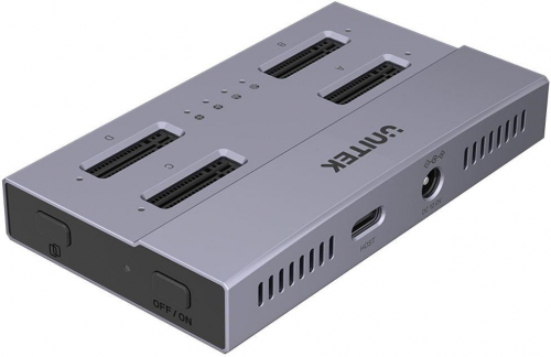 Unitek USB4 4-bay docking/ cloning station M.2 SSD