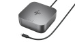 HP Thunderbolt 4 Dock G6 100W - 3x USB-A, 2x USB-C, 1x USB-C Thunderbolt 4, 2x DisplayPort, 1x HDMI, 1x RJ-45, Meteor Silver