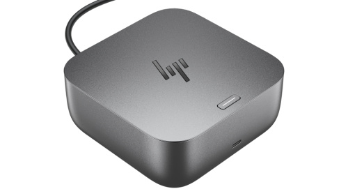 HP Thunderbolt 4 Dock G6 100W - 3x USB-A, 2x USB-C, 1x USB-C Thunderbolt 4, 2x DisplayPort, 1x HDMI, 1x RJ-45, Meteor Silver