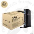 Club3D 4K Dockingstation 60Hz USB3 ->6xUSB3/2xDP/LAN/Audio black