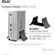 Club3D 4K ChargingDock USB-C ->6xUSB3/DP/2xHDMI/VGA/LAN 120W