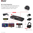 Club3D 4K Dockingstation USB3 ->3xUSB3/HDMI/DP/DVI/ Black