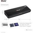 Club3D 4K Dockingstation USB3 ->3xUSB3/HDMI/DP/DVI/ Black