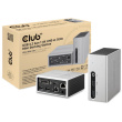 Club3D 4K Mini-Dockingst USB3 ->4xUSB3/HDMI/DVI/LAN silber