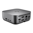 HP Thunderbolt 4 Ultra Dock G6 180W - 5x USB-A, 2x USB-C, 1x USB-C Thunderbolt 4, 2x DisplayPort, 1x HDMI, 1x RJ-45, Meteor Silver