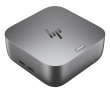 HP Thunderbolt 4 Ultra Dock G6 180W - 5x USB-A, 2x USB-C, 1x USB-C Thunderbolt 4, 2x DisplayPort, 1x HDMI, 1x RJ-45, Meteor Silver