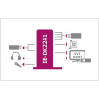 Raidsonic | ICY BOX | IB-DK2241AC Multi Docking Station | USB-A  Dock | Warranty 12 month(s)