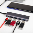 Unitek HUB 4x USB 3.1 GEN1 ;1x microUSB; H1107A