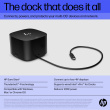 HP TB Dock G4 120W - 4x USB 3.0, 2x USB-C(15W), 1x USB-C Thunderbolt 4, 2x DisplayPort, 1x HDMI, 1x RJ-45