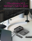 IcyBox IB-DK4071M-CU31 7in1, NVME+SATA slot