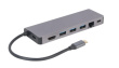 Gembird USB-C Hub for HDMI 1xUSB-C GbE 2xUSB-A Card PD