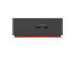 Lenovo 40B00300EU notebook dock/port replicator Wired Thunderbolt 4 Black, Red