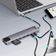 Media-Tech DOCKING STATION 8 IN 1 GIGA LAN HUB MT5046