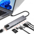 Media-Tech DOCKING STATION 8 IN 1 GIGA LAN HUB MT5046