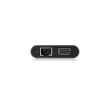 Icy Box IB-DK4040-CPD USB Type-C™ DockingStation with two video interfaces | Raidsonic