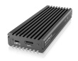 ICY BOX IB-1817MC-C31 SSD enclosure Grey M.2