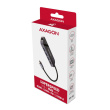 Axagon HMC-6GL laptop dock/port replicator USB 3.2 Gen 1 (3.1 Gen 1) Type-C Black, Grey