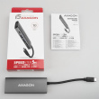 Axagon HMC-5G2 laptop dock/port replicator Wired USB 3.2 Gen 2 (3.1 Gen 2) Type-C Grey