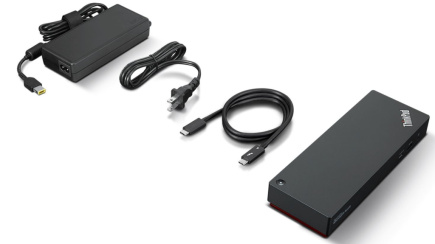 Lenovo ThinkPad Universal Thunderbolt 4 Smart Dock Wired Black WLONONWCRMOA8