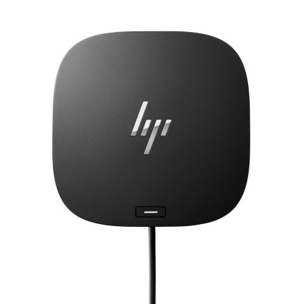 HP USB-C/A Universal DisplayLink Dock G2 120W - 4x USB 3.0, 1x USB-C, 2x DisplayPort, 1x HDMI 2.0, 1x RJ-45, 1x combo audio jack, Dual-Monitor support, Apple MAC compatible