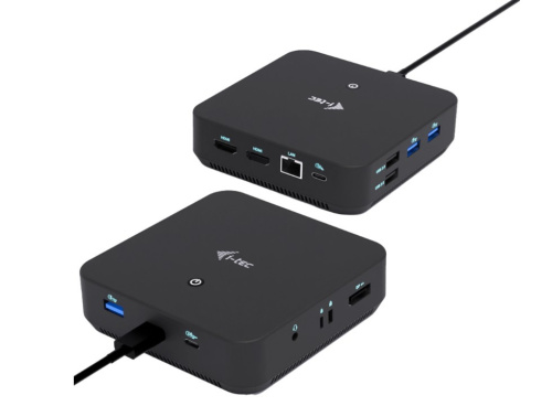 i-tec USB-C DP Dual HDMI Docking Station with Power Delivery 100 W