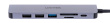 UNITEK HUB USB-C H1118A; USB-A x3, USB-C, HDMI, SD, microSD