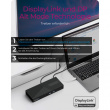 D Dockingtation 4xUSB-A/2xUSB-C/2xHDMI/DisplayPort ICY BOX Черный