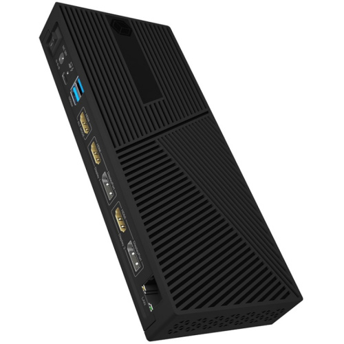 D Dockingtation 4xUSB-A/2xUSB-C/2xHDMI/DisplayPort ICY BOX Черный