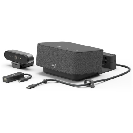 Logitech Dock Focus Room Kit Video conferencing kit BRIO Ultra HD Pro VEEBIKAAMERA Dock Certified