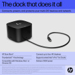 HP TB Dock G4 120W - 4x USB 3.0, 2x USB-C(15W), 1x USB-C Thunderbolt 4, 2x DisplayPort, 1x HDMI, 1x RJ-45