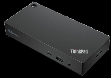Lenovo ThinkPad Universal USB-C Smart Dock Wired Thunderbolt 4 Черный MOBLEVSTA0113