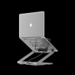 Canyon Laptop stands with hub, TYPE C F to HDMI2.0+2USB3.0+USBC3.0+RJ45+PD, TYEP C TO C cable 1m Белый with Emarker: HUSB332A, Material: Aluminum case+ABS+PS, Size: 245x240x27.2+/-0.3mm, Weight:1304g