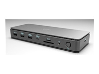 I-TEC Thunderbolt 4 2x Display Dock Generation 3 7x USB + thereof 1x TB4 2.5GLAN PD 92W 1m TB4 Cable SD/TF cardreader 3.5 mm Audio
