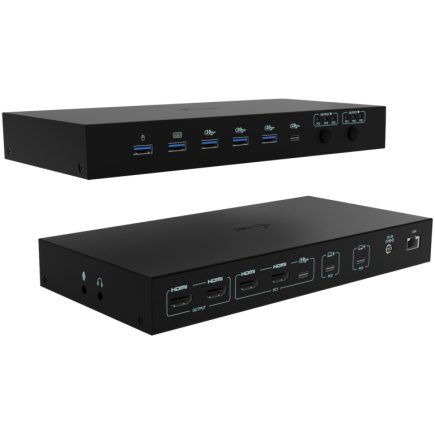 D I-TEC USB-C KVM DOCKING STATION